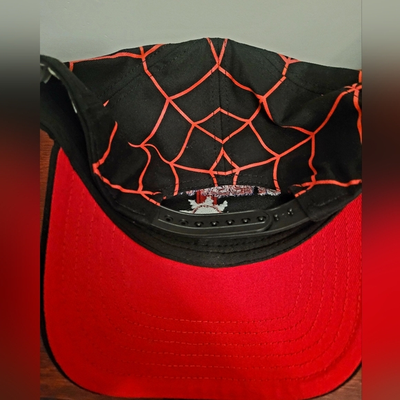 Marvel Spider-Man: Across The Spider-Verse Miles Web Snapback Hat Fandom cosplay - Picture 2 of 2